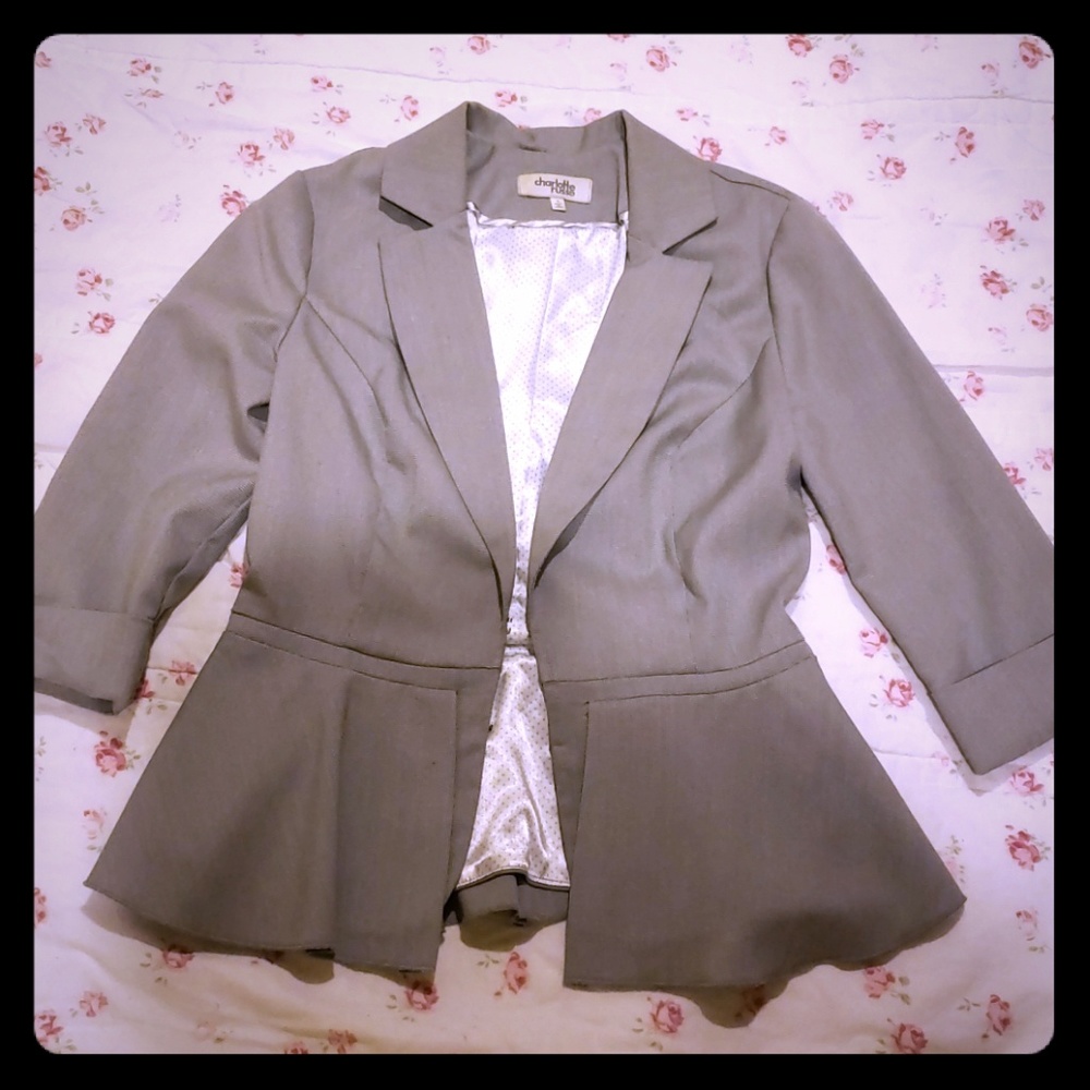 Gray Blazer